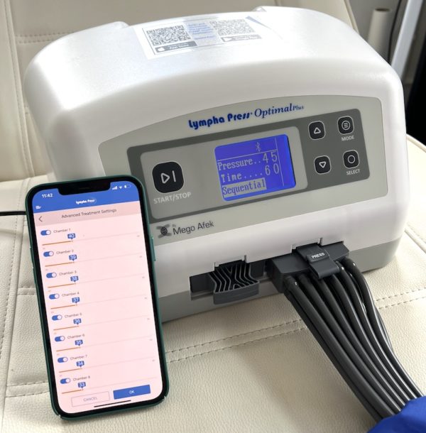 Lympha Press 12 Chamber ComfySleeve garments